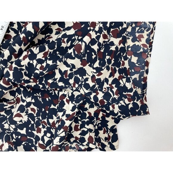 LOFT Women Long Sleeve‎ Shorts Romper Pockets Women's Size 6 Flaw - Picture 11 of 12